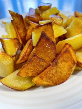 Kızarmış patates, tabak, kızartma tavası, yağ, kızartma, tuz, kalori, yağ, aşçı, mutfak, yemek,.