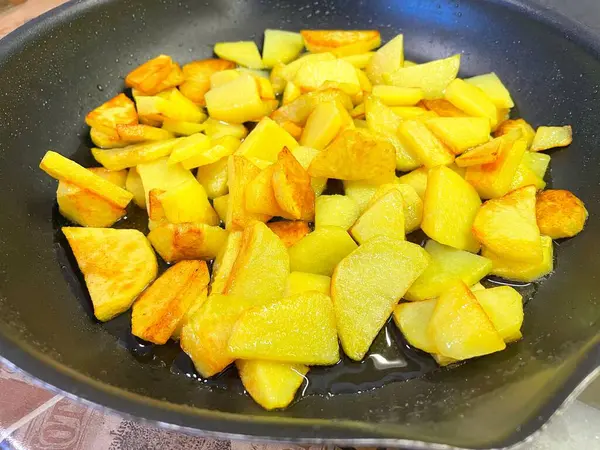 Kızarmış patates, tabak, kızartma tavası, yağ, kızartma, tuz, kalori, yağ, aşçı, mutfak, yemek,.
