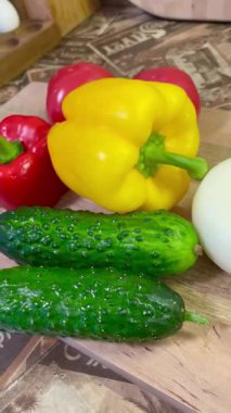 renkli biber yakın çekim