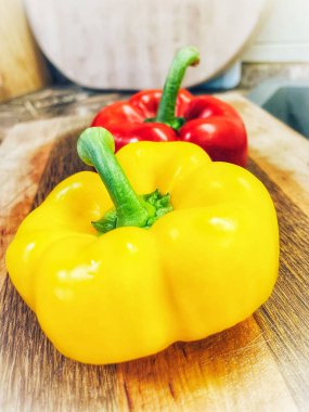 taze sarı dolmalık biber