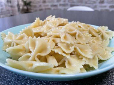 Lezzetli Asya yemeklerinin yakın görüntüsü