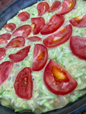 Kabak, kabak tabağı, güveç, domates, Ukrayna, Ukrayna 