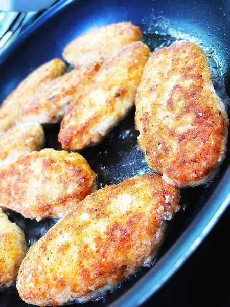 İştah, pirzola, köfte tavada kızartılır.