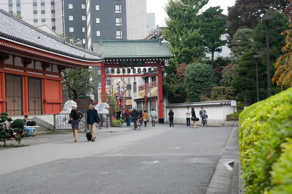 Pontianak 2015 Nov Turismo Puerta Entrada Pintoresco Histórico Barrio Asakusa — Foto de Stock