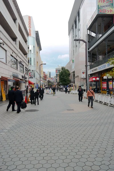 Pontianak 2015 Nov Gente Prisa Trabajar Cerca Asakusa Tokio Japón — Foto de Stock