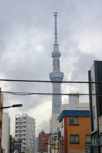 Pontianak 2015 Nov Tokyo Sky Tree Японская Радиовышка Tokyo Sky — стоковое фото