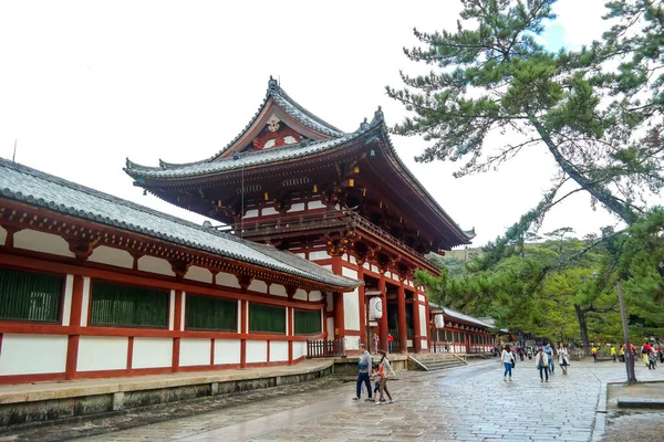 Japón 2015 Nov Todaiji Templo Budista Antigua Capital Japonesa Nara — Foto de Stock