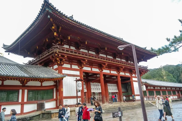 Japan 2015 Nov Todaiji Buddhisttempel Den Antika Japanska Huvudstaden Nara — Stockfoto