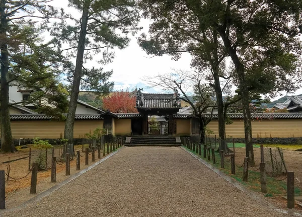 Giappone 2015 Nov Paesaggio Stagno Tempio Todaiji Nara Giappone Bel — Foto Stock