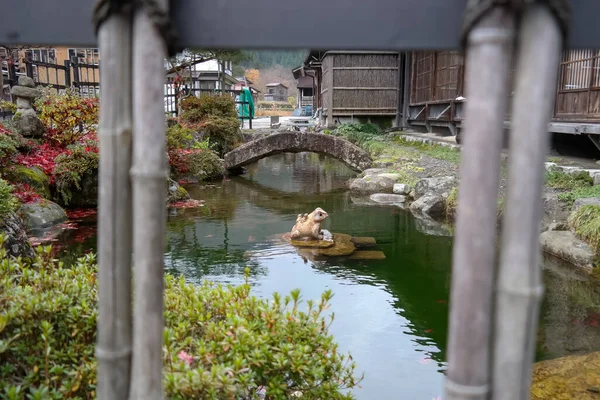 Японія 2015 Нов Світова Спадщина Традиційне Японське Село Шіракава Старе — стокове фото