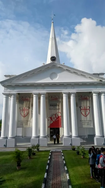 Penang 2018 Oct George Anglican Church Penang Malaysia George Church — Stock Photo, Image