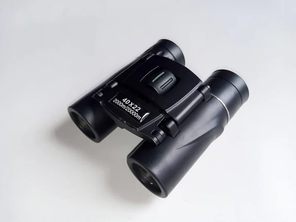 Portable Children Mini Outdoor Binoculars Zoom Mini Folding Pocket Binoculars — Stock Photo, Image
