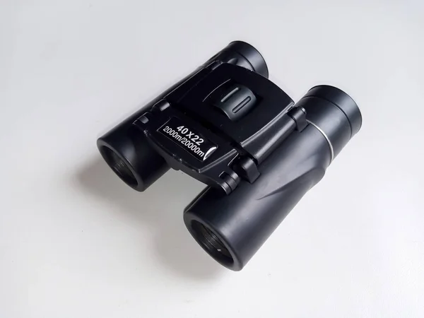 Portable Children Mini Outdoor Binoculars Zoom Mini Folding Pocket Binoculars — Stock Photo, Image
