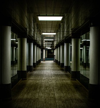 El pasaje subterraneo , lugar misterioso