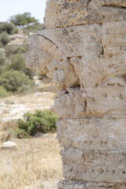 İsrail devletinin başkenti Kudüs 'ün kalıntıları.