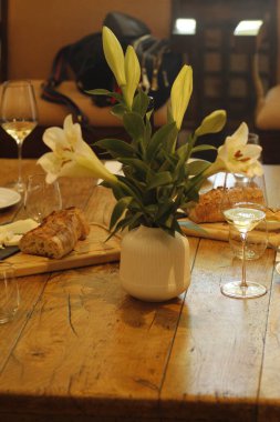 Lezzetli taze ve lezzetli pasta.