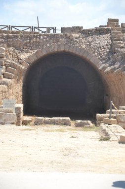 İsrail 'in kuzeyindeki antik bir Yunan şehrinin kalıntıları.