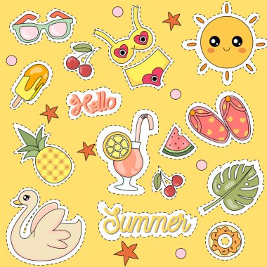 Yaz simgeleri kümesi