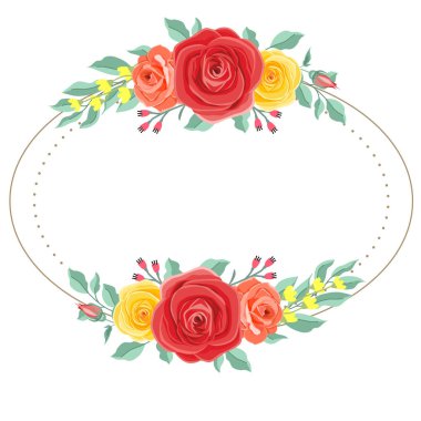 düğün davetiyesi tasarım şablonu.