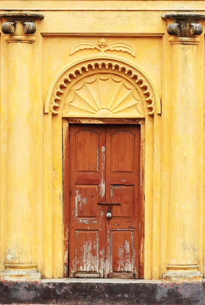 stock image Traditional House Door, Old Street Door