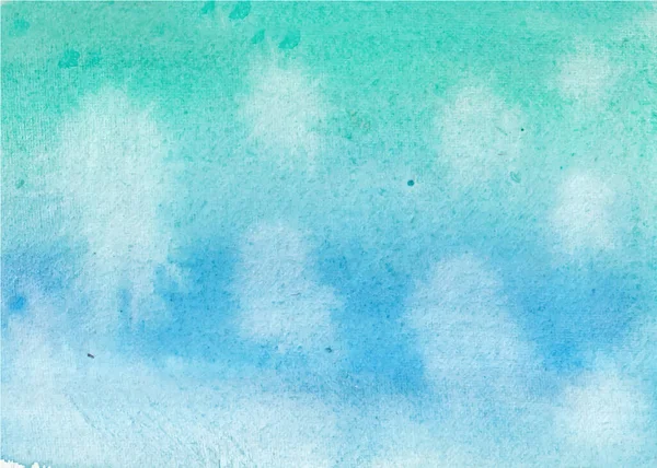 ハンドメイドウォーターカラーテクスチャ背景 現実的な水彩背景テクスチャ — ストックベクタ