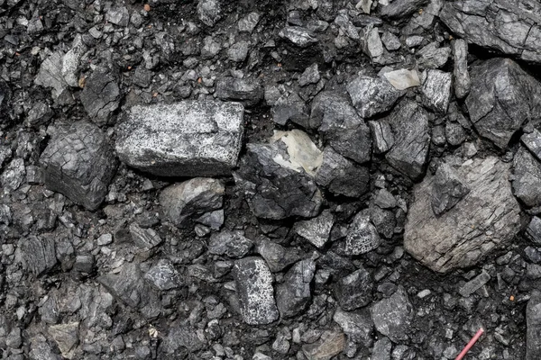 Přírodní Černé Uhlí Pro Pozadí Hromada Černého Uhlí Detailní Pohled — Stock fotografie