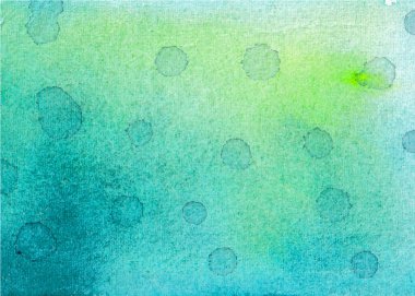 El boyası suluboya arkaplan prim vektörü, suluboya duvar kağıdına elle boyanmış.