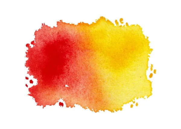 Barevné Izolované Akvarel Stříkance Skvrny Ručně Kreslené Akvarel Stříkací Vektor — Stockový vektor
