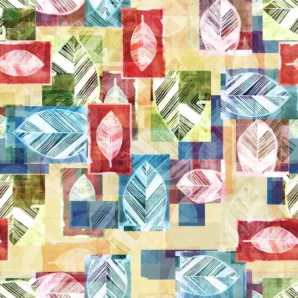 seamless pattern with watercolor of money and currency