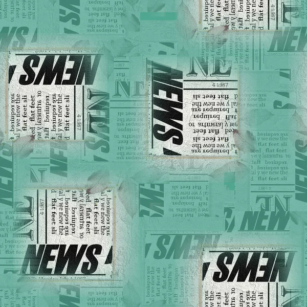 newspaper with word news on paper background