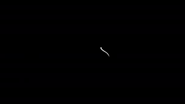 Анімований Текст Мубарак Типографія Аль Адха Саїд Аль Фітр Відео — стокове відео