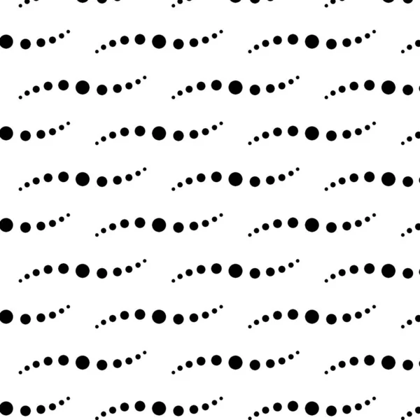 点と線のシームレスなパターンです ベクターイラスト — ストック写真