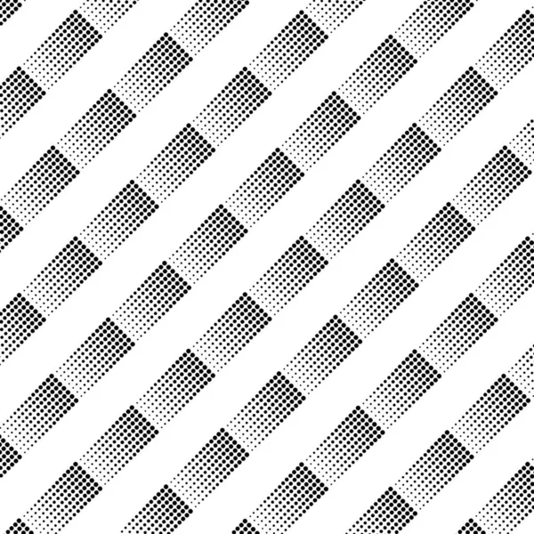 Elvont Geometriai Fekete Fehér Minta Vektor Illusztráció — Stock Fotó