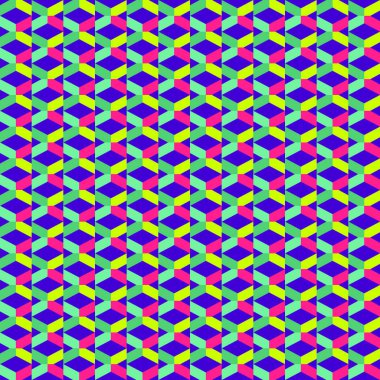 Kusursuz Vektör Deseni. Geometrik Süsleme Biçiminde Arkaplan DokusuName.