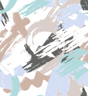 Soyut geometrik şekilli kusursuz desen