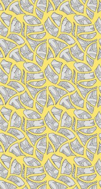 Soyut geometrik şekilli kusursuz desen. vektör illüstrasyonu