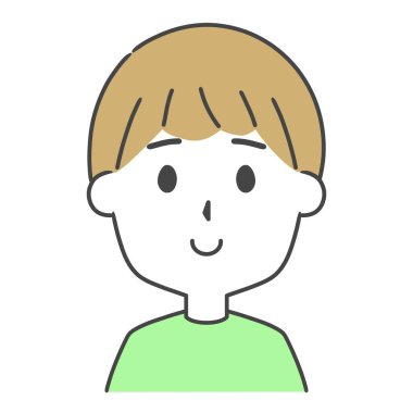 Basit bir adamın resmi.