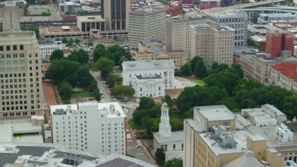 Historická Architektura Richmond Virginia Budova State Capitol Okrese Central Government — Stock video