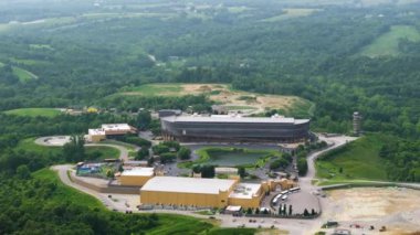 Noah 'ın Ark Encounter Tema Parkı' ndaki taklit müzesi Williamstown, Kentucky, ABD.