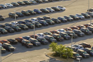 Satılık bir sürü yeni arabası olan büyük bir otopark satıcısı. Amerikan otomotiv endüstrisinin geliştirilmesi ve üretilen araç konseptinin dağıtımı.