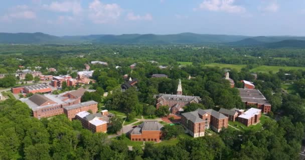 Historická Architektura Kampusu Berea College Bereo Kentucky Americké Veřejné Vzdělávání — Stock video