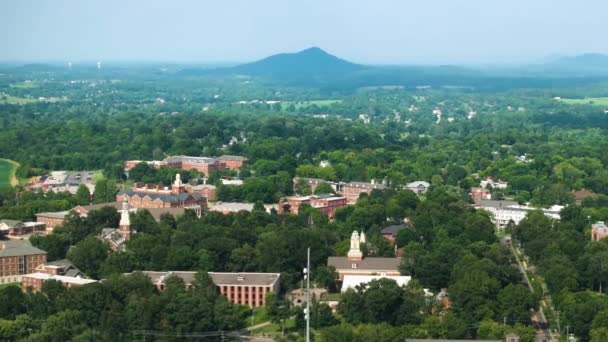 Historische Architektur Des Berea College Campus Berea Kentucky Amerikanische Öffentliche — Stockvideo