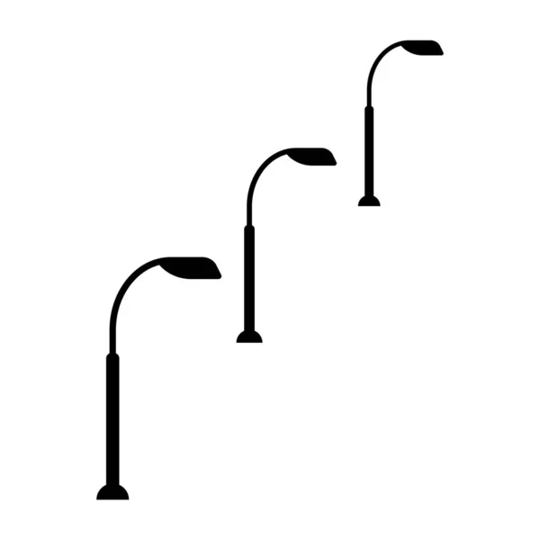 Návrh Loga Vektorového Ilustrace Pouličního Osvětlení — Stockový vektor