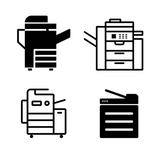 Copier Icon Vector Illustration Logo Design —  Vetores de Stock