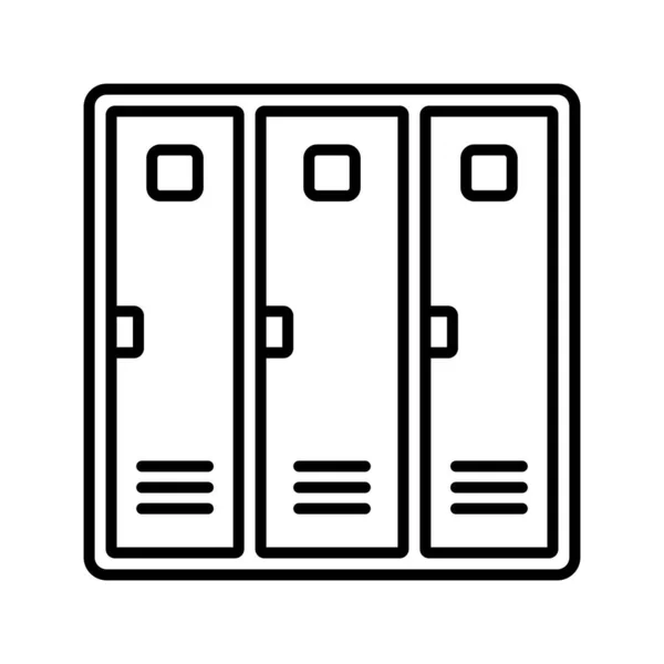 Locker Icon Vector Illustration Logo Deisgn Vektorgrafiken
