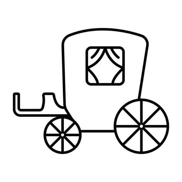 Carriage Icon Vector Illustration Logo Design — Stockvektor