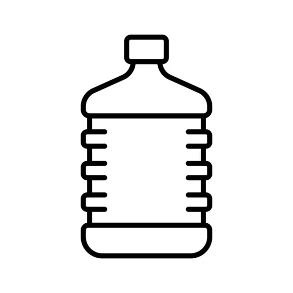 Galón Icono Vector Ilustración Logo Diseño — Vector de stock
