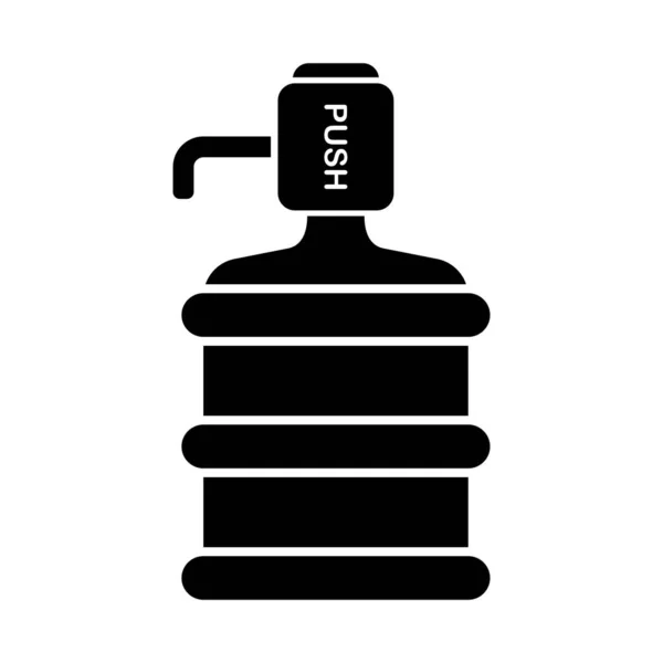Gallon Icône Vectoriel Illustration Logo Design — Image vectorielle