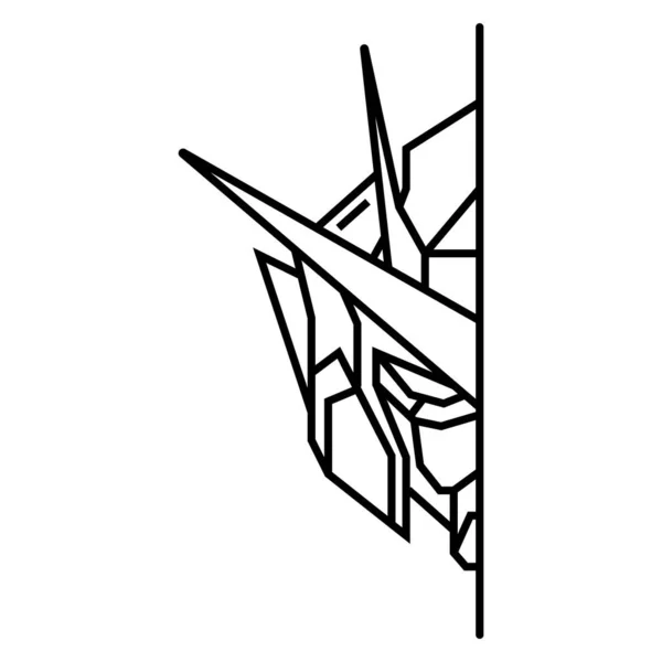 Gundam图标矢量图标图标设计 — 图库矢量图片