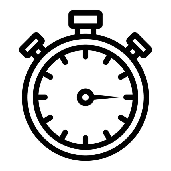 Stopwatch Icona Vettoriale Illustrazione Logo Design — Vettoriale Stock